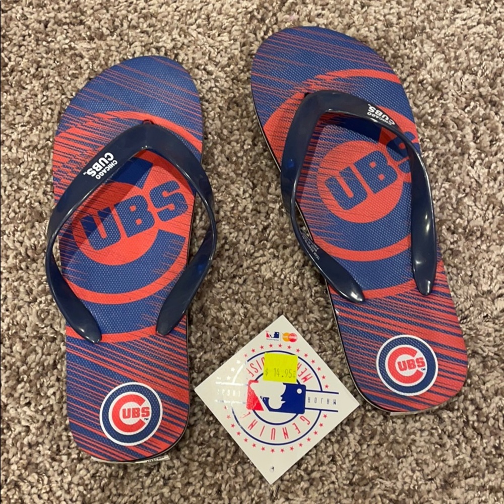 Cubs flip flops